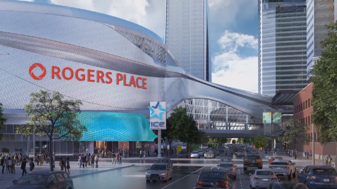 Rogers Place NHL Stadiums